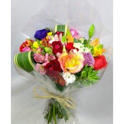 Buquê com flores mistas - 3876