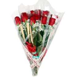 Buquê de rosas para...