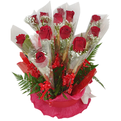 Cesta de florista com 10...